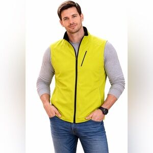 Men's Lime Green Sleeveless Vest